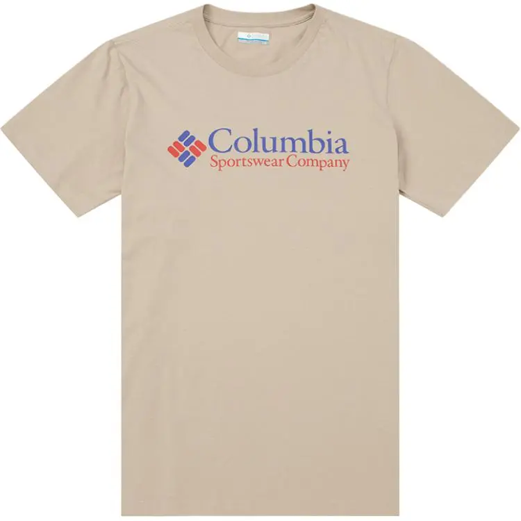 Columbia City Outdoor Collection T Shirt Unisex Khaki