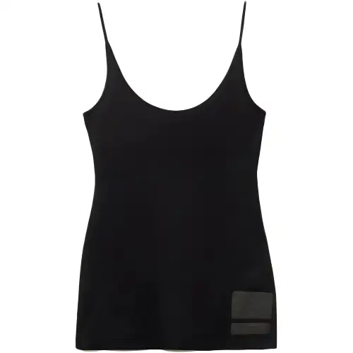 Burberry Tank Tops Women's Black Moderate