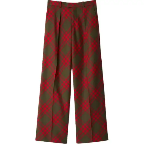Burberry Casual Pants Men's Lake Color