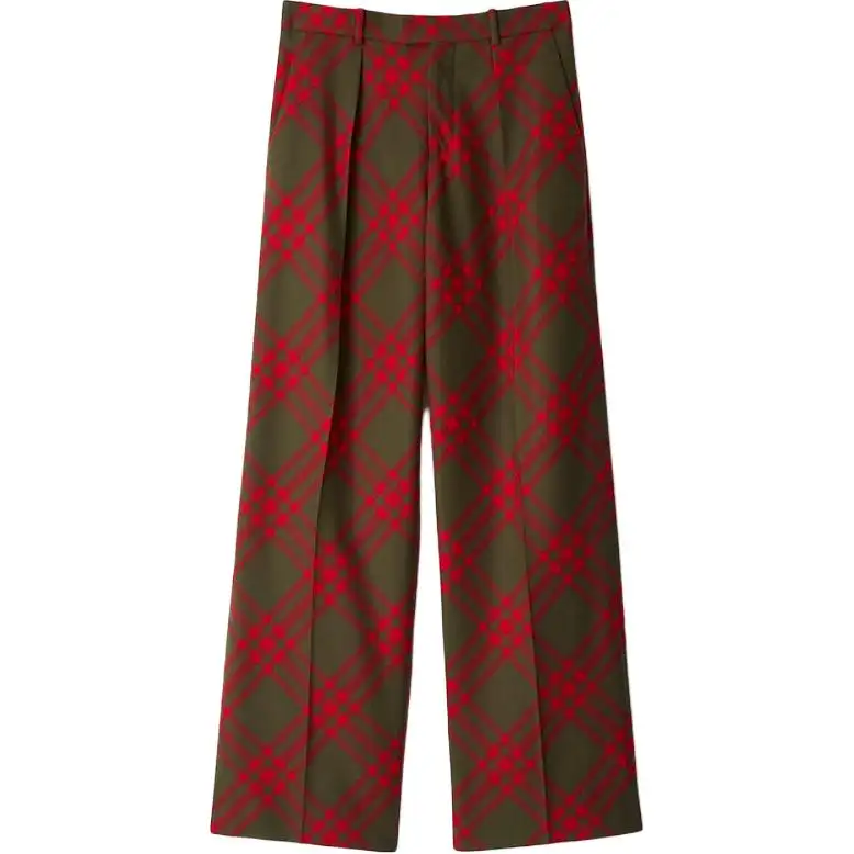 Burberry Casual Pants Men's Lake Color