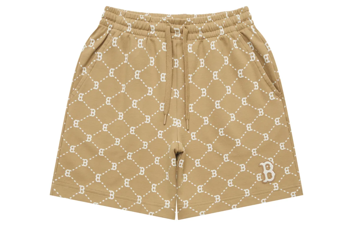 MLB Casual Shorts Unisex Light Camel