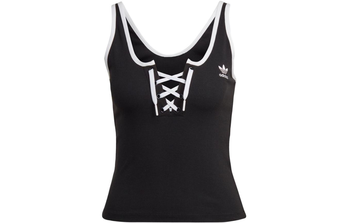 Женский топ adidas originals (черный)