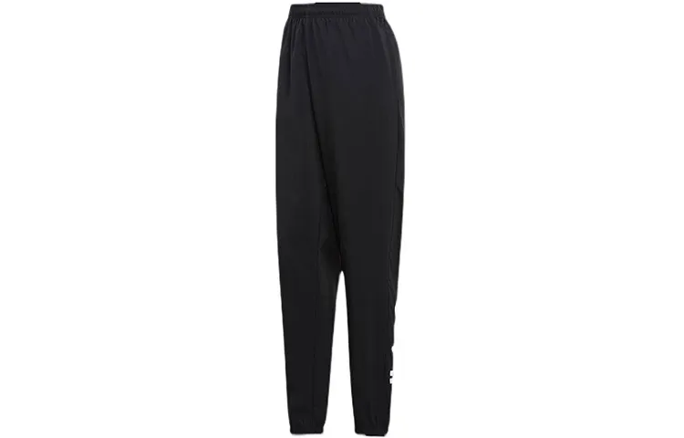 Adidas Sports Pants Men's Black Moderate Cuffed Pants