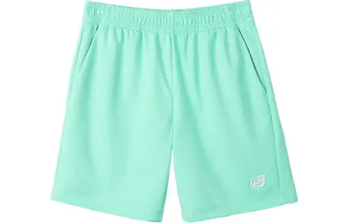 Skechers Colorful Casual Shorts Men's Pink Green