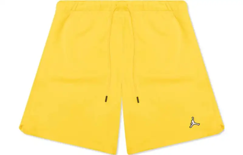 Jordan Casual Shorts Men's Yellow Moderate