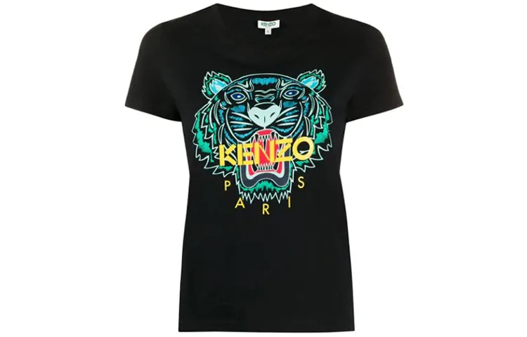 KENZO Tiger Print T shirt