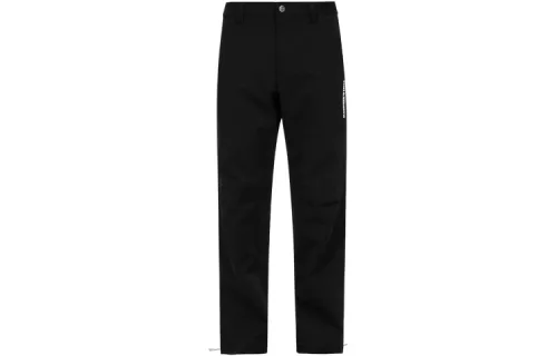 EVISU Casual Pants Men's Black Moderate Straight Fit Pants