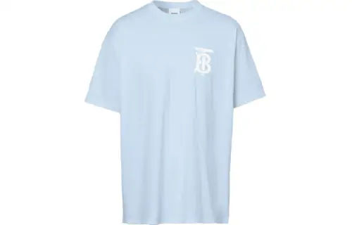 Burberry T Shirt Women's Light Blue