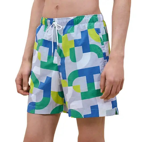 HERMES FW24 Beach Shorts Men's Multicolor