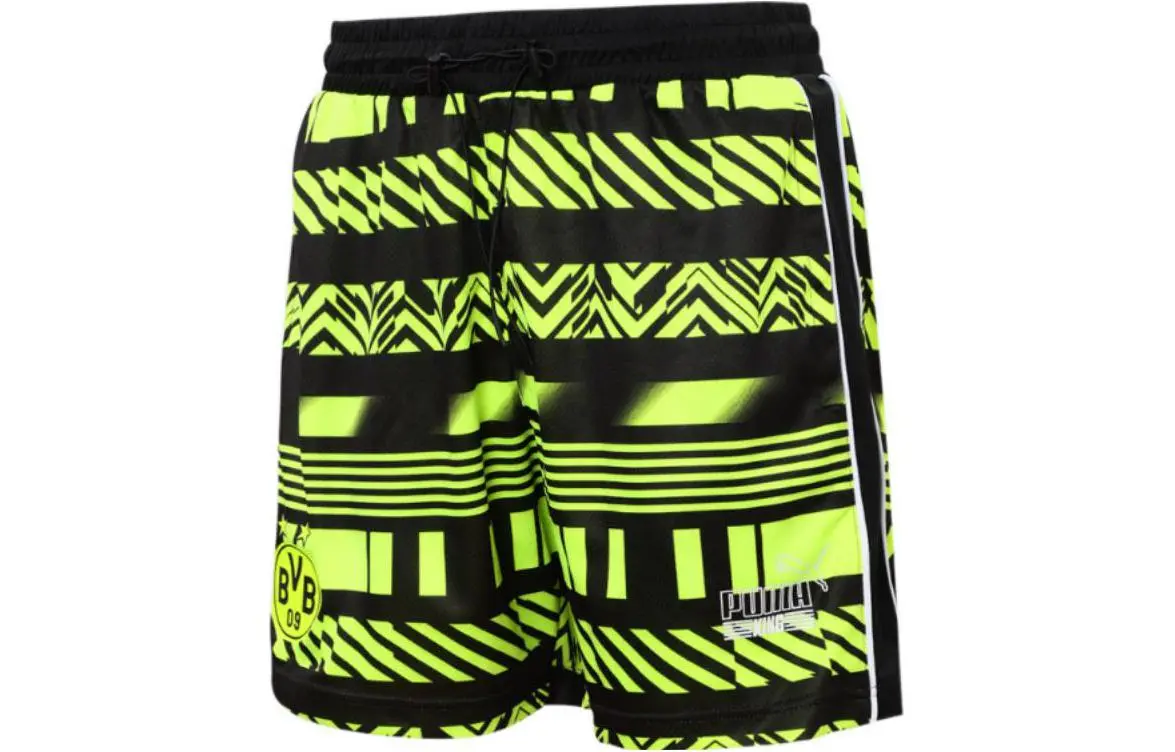 PUMA Soccer Bottoms Men's Black Moderate Straight Fit Pants