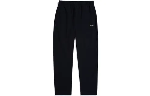 Li Ning Sports Pants Men's Black Thickened