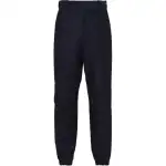 PRADA Casual Pants Men's Black Moderate Cuffed Pants