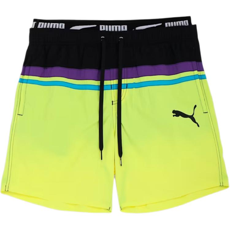 PUMA Swimming Shorts Men's Yellow
