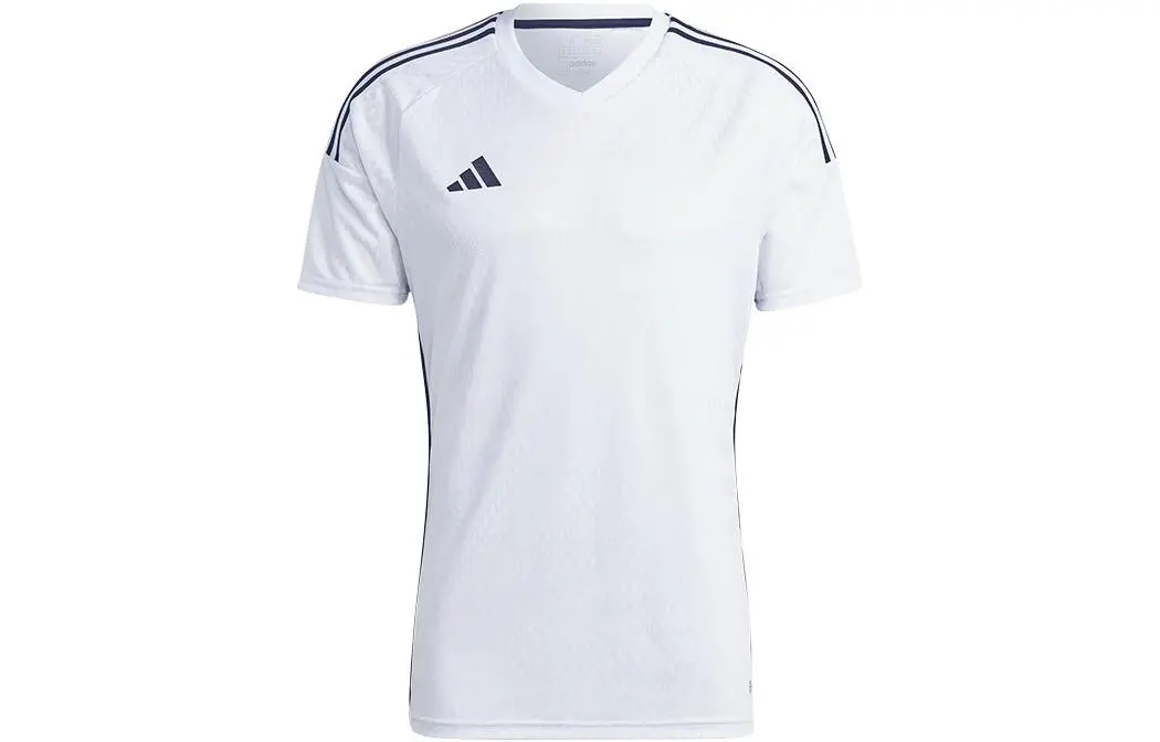 Adidas Soccer Jerseys Men's White Moderate Straight Fit