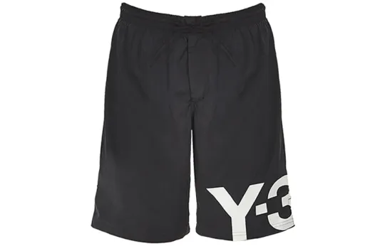 Y 3 Sports Shorts Men's Black Moderate