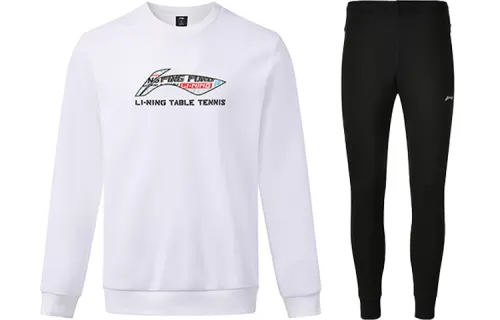 Li Ning Straight Fit Set Spring Fall Unisex
