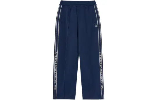 MLB Casual Pants Unisex Blue Moderate Wide Leg Pants