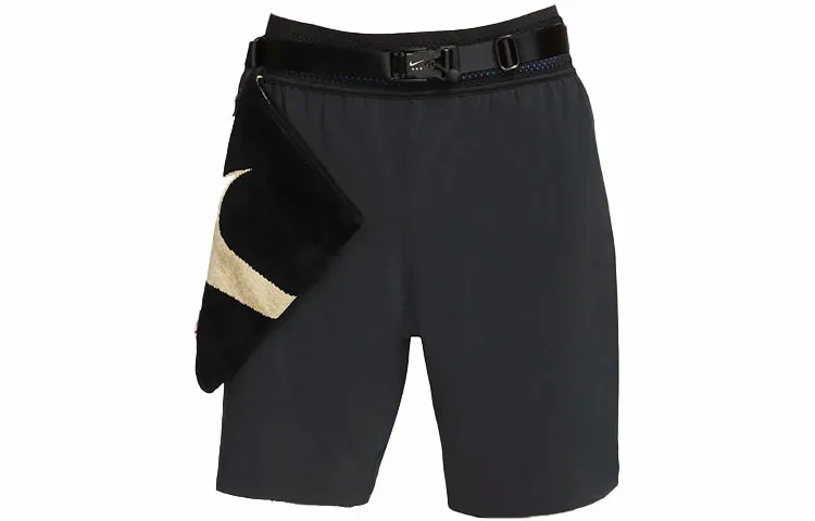 Nike Sports Shorts Men's Black Moderate Straight Fit Pants