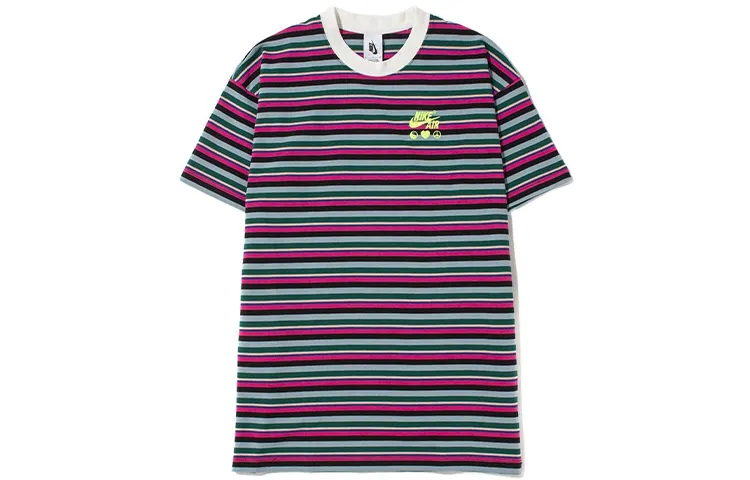 Nike X Olivia Kim Striped T Shirt Bright Ceramic