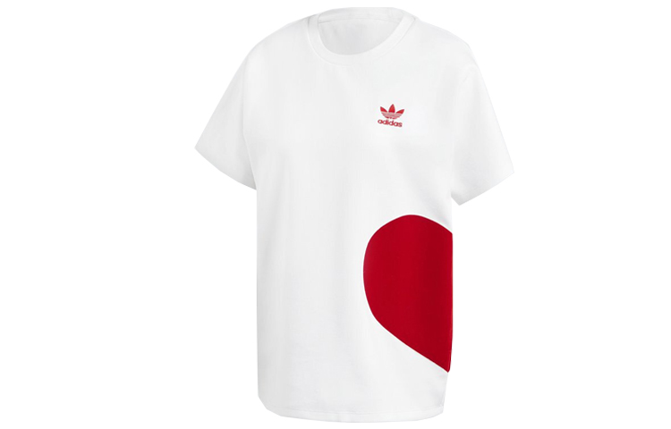 Женская футболка adidas Originals (белая) — фото 1