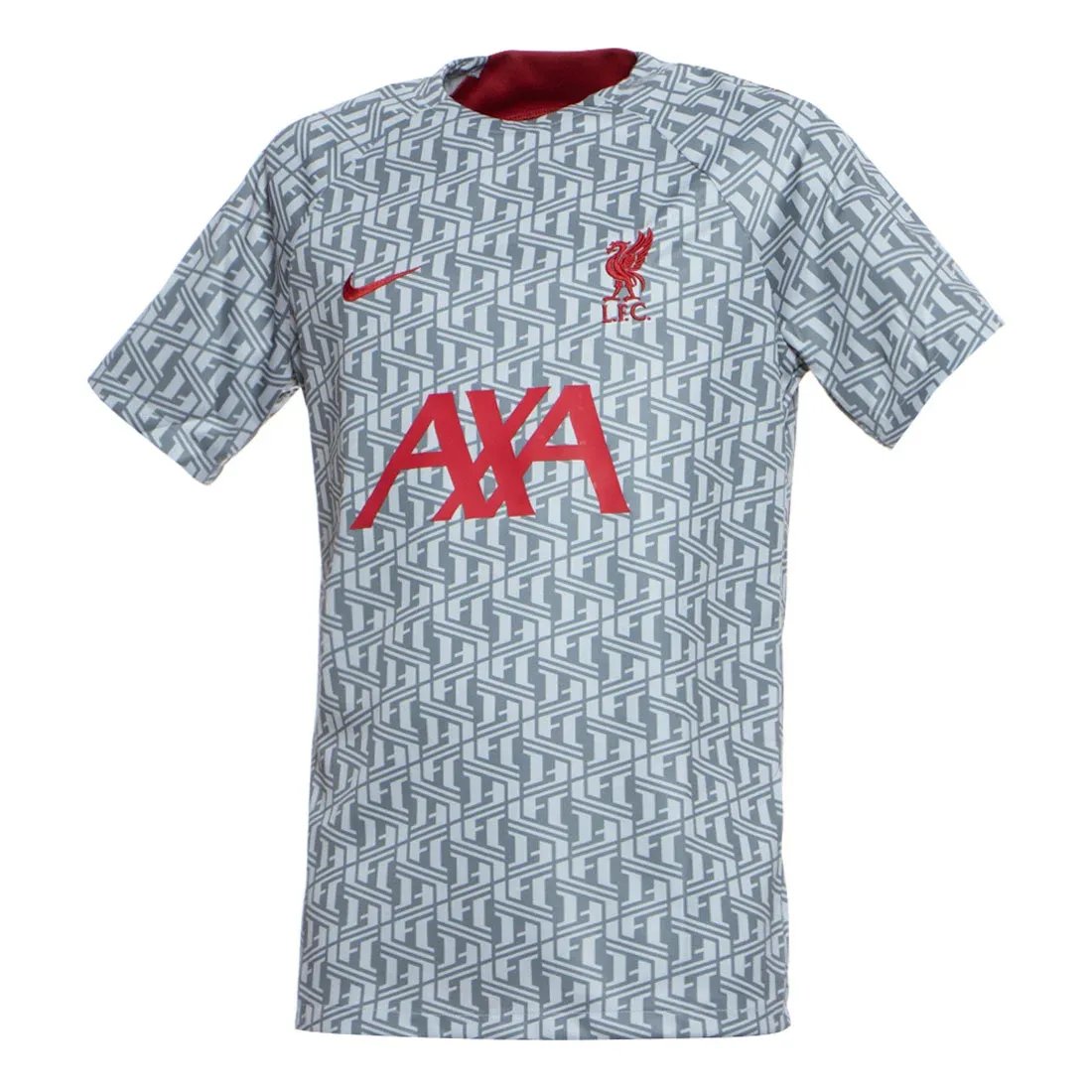 Nike Liverpool Soccer Jerseys Men's Gray Moderate