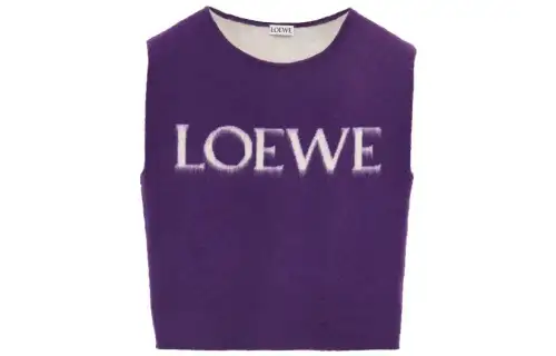 LOEWE SS23 Tank Top Women's Purple
