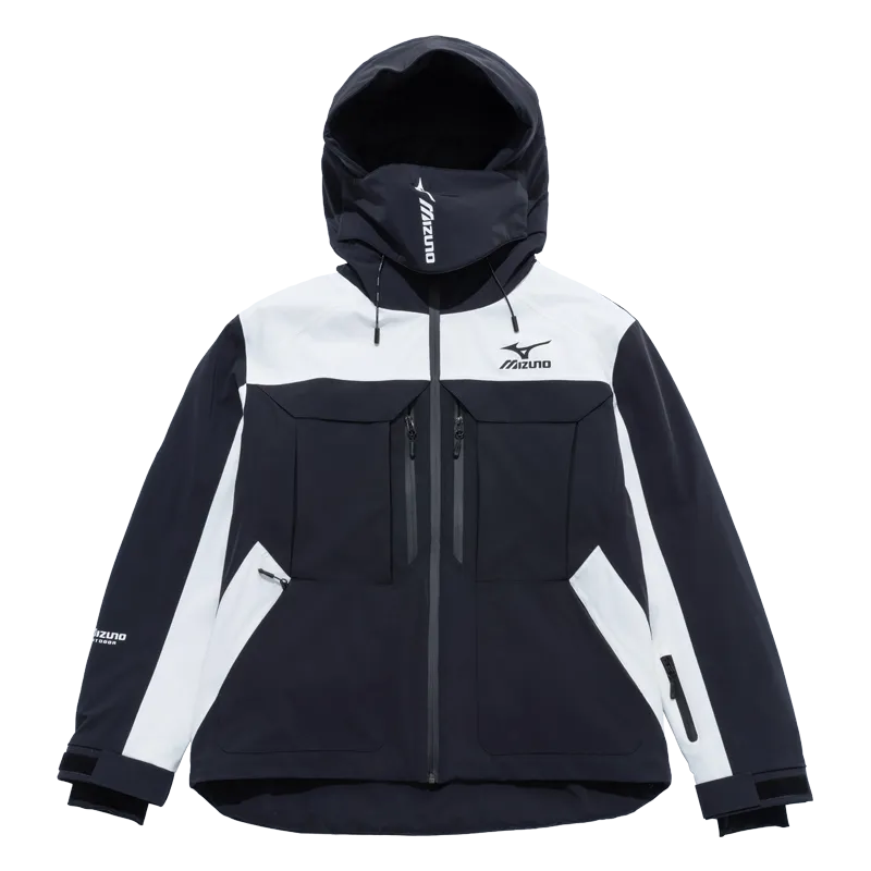 Mizuno Ski Top Unisex Black White