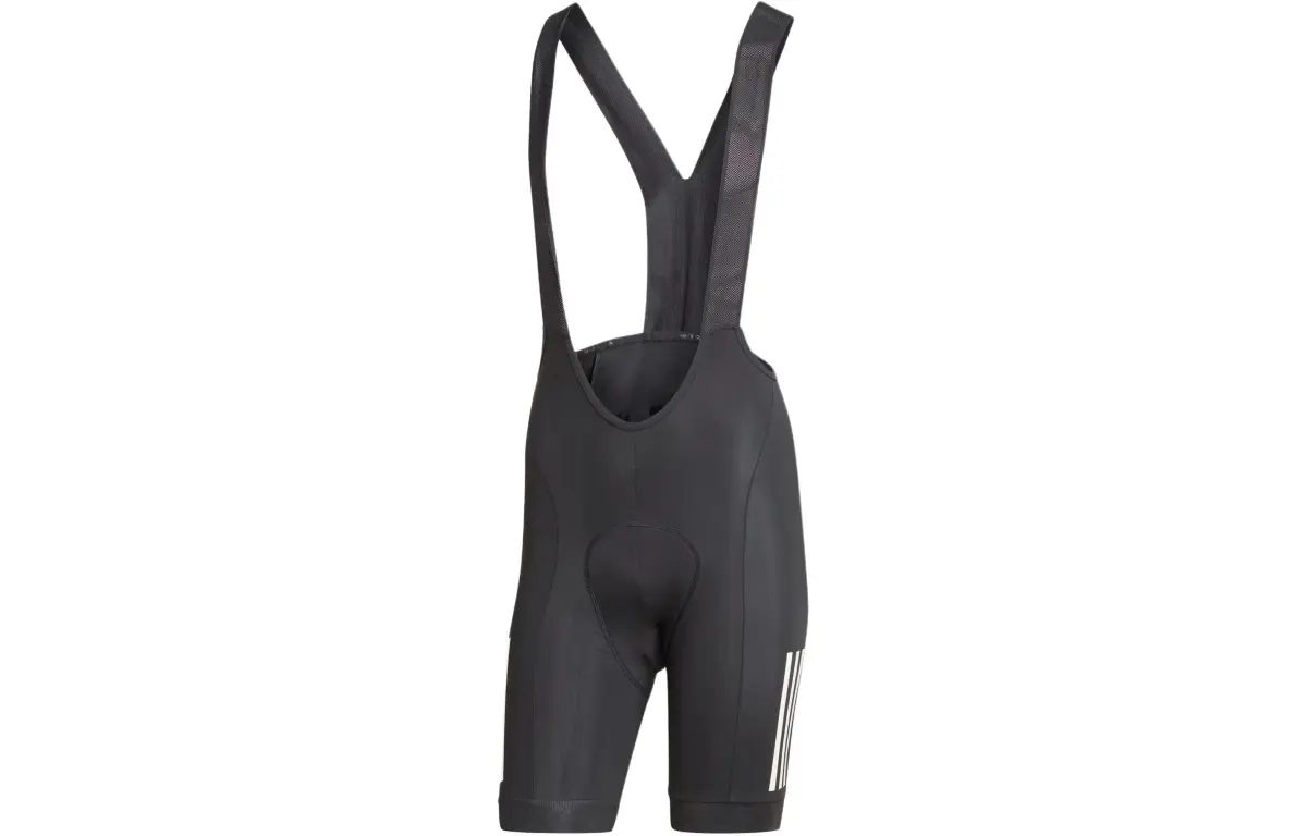 Adidas Free Shipping With AdiClub Essentials 3 Stripes Padded Cycling Bib Shorts