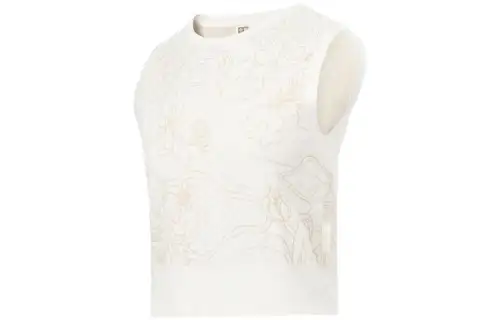 Li Ning Tank Tops Women's Ivory Other