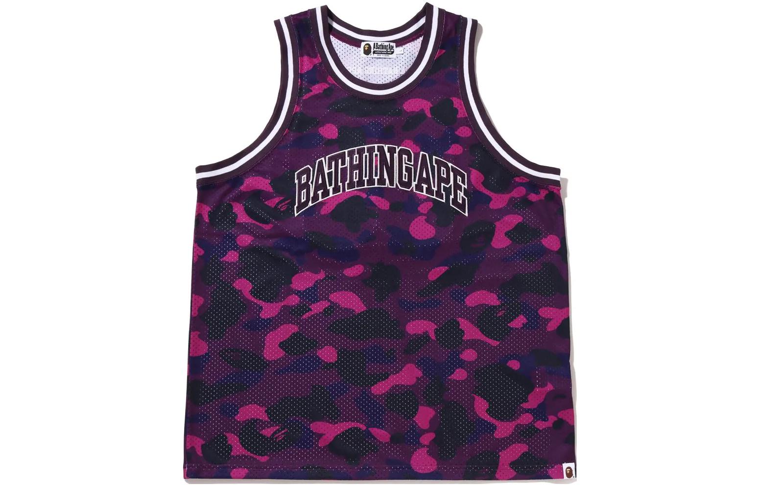 Bape Color Camo Basketball Tank Top