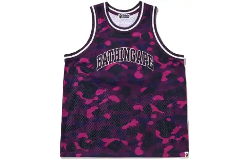 Bape Color Camo Basketball Tank Top