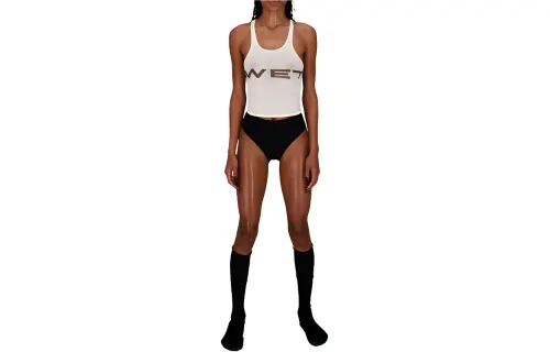 Yzy Mowalola Wet Tank Top 'White'