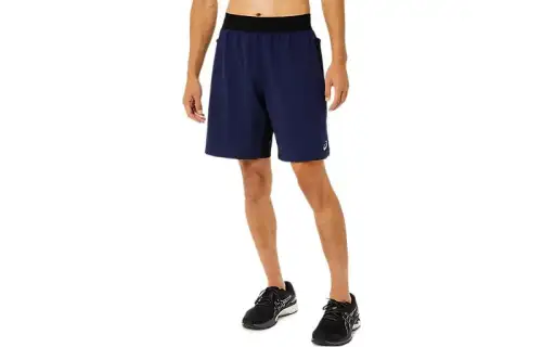 ASICS Casual Shorts Men's Dark Blue Moderate