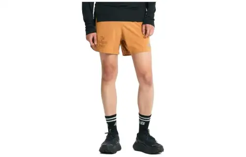 New Balance Casual Shorts Men's Orange Moderate