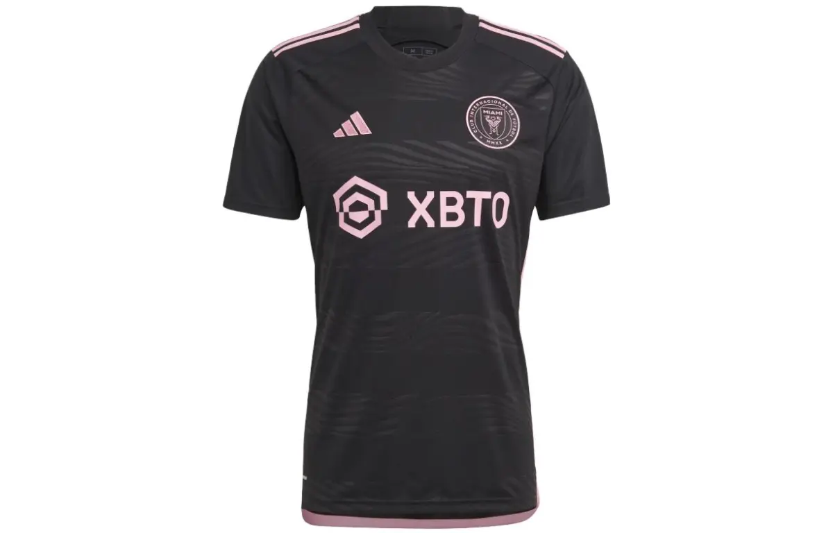 Adidas Inter Miami Soccer Jersey Fan Edition Men's Black