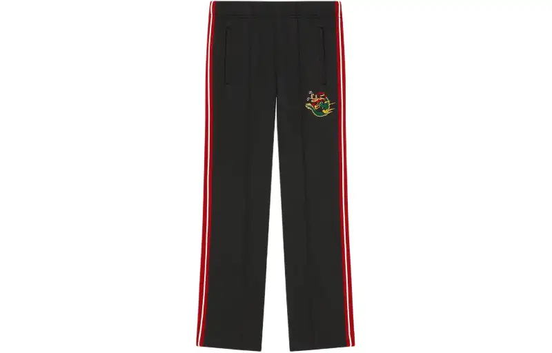 KENZO SS24 Casual Pants Men's Black
