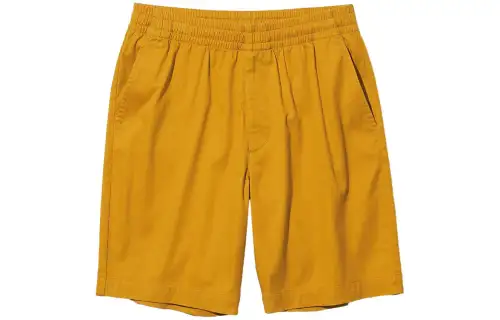 UNIQLO Casual Shorts Unisex Deep Yellow Moderate