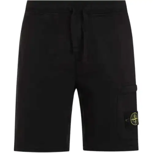 STONE ISLAND Regular Fit Cargo Bermuda Shorts