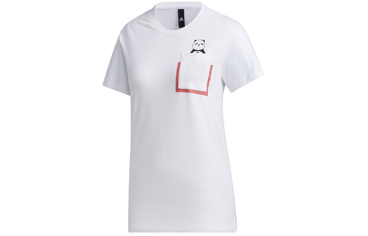 Женская футболка adidas Panda Pocket (белая)