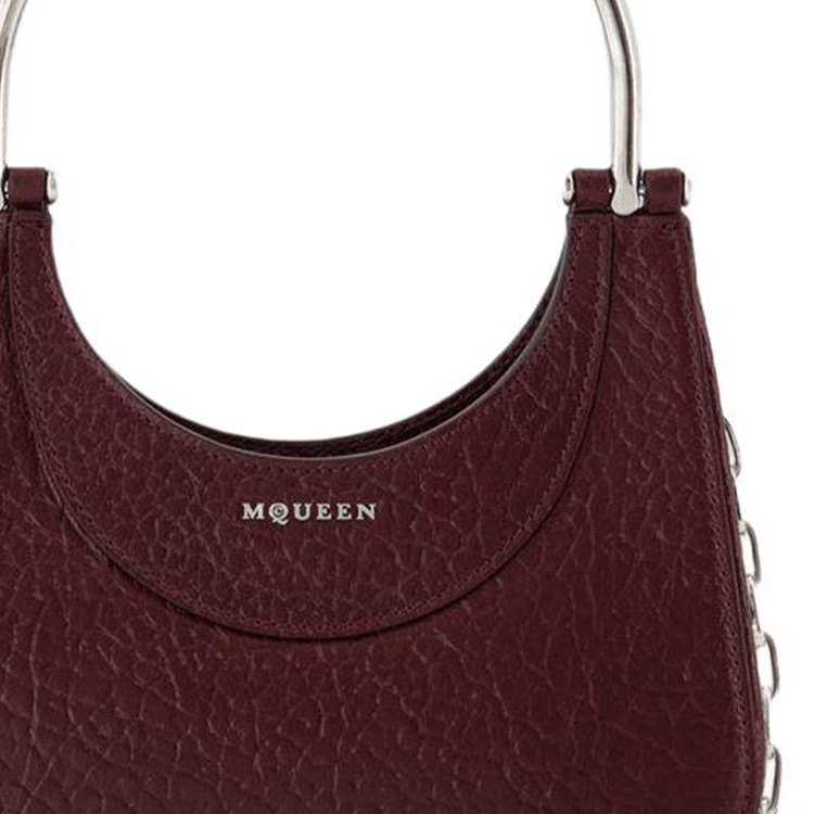 Женские сумка Alexander McQueen Bar Purse (красный) — фото 4