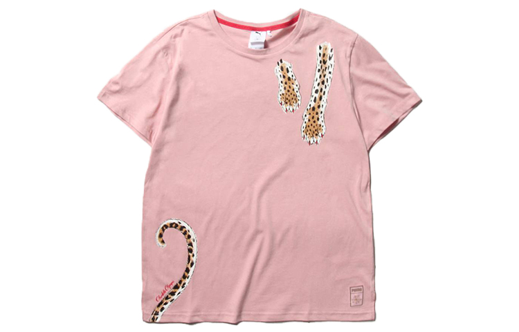 Женская футболка PUMA x CHARLOTTE OLYMPIA Tee (розовая) — фото 1