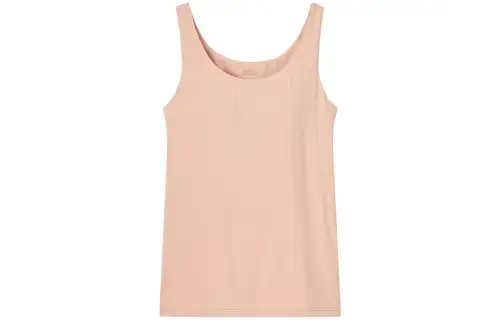 UNIQLO Tank Tops Women's Pink Crew Neck Moderate Other