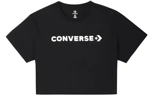 Converse Crop Top Women's Black