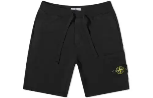 STONE ISLAND Sports Shorts Men's Black
