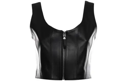 Christian DIOR Zipped Leather Vest