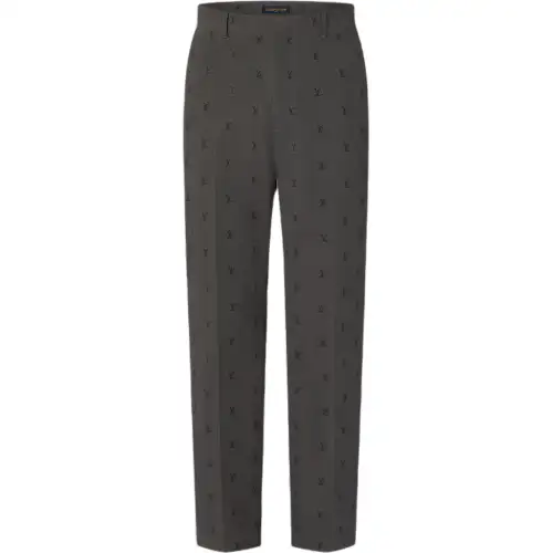 LOUIS VUITTON FW24 Casual Pants Men's Black