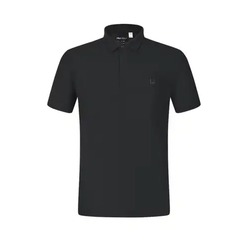 FILA GolfAthletics SS25 Polo Shirt Men's Black
