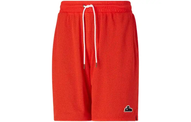 PUMA Casual Shorts Men's Red Moderate