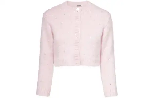 MIU MIU SS22 Knitwear Women's Pink