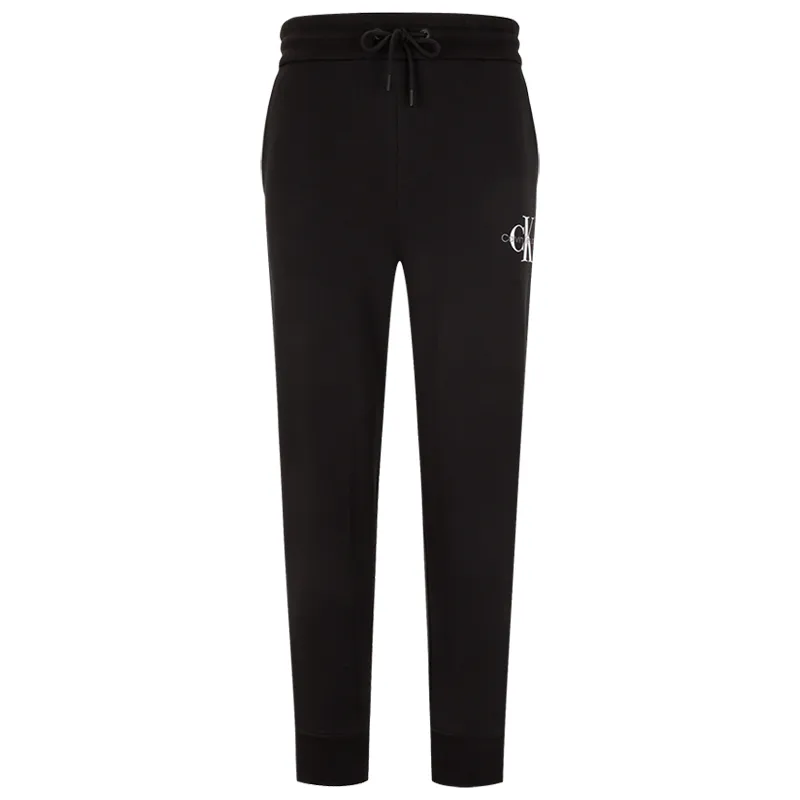 CALVIN KLEIN Knitted Sweatpants Men's Space Black